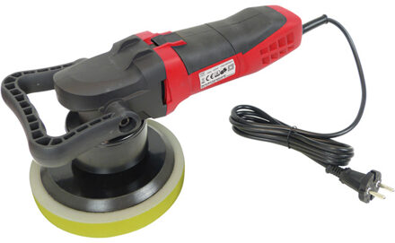 excentrische polijstmachine 230V 600W rood