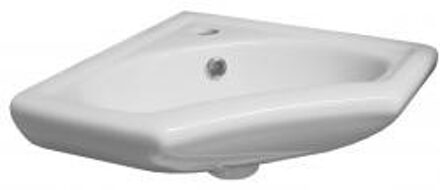 Exellence Trevi hoekfontein 35x35cm wit