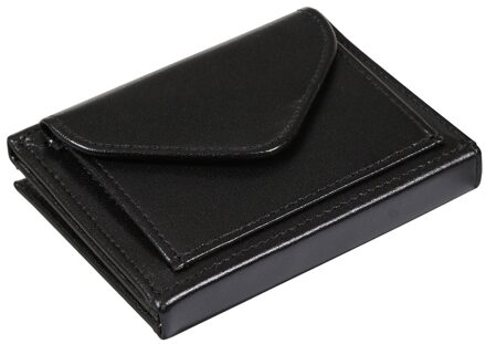 Exentri Multi Wallet RFID Black Zwart - 90 x 70 x 15 mm