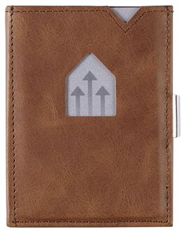 Exentri RFID Portemonnee Bruin