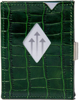 Exentri Wallet RFID Caiman Green Groen - 90 x 70 x 10 mm