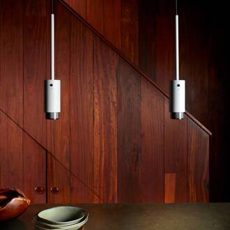 Exhaust hanglamp grijs/staal steengrijs, staal