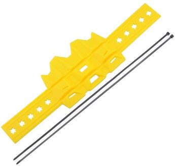 Exhaust Shield Protector Cover Uitlaat Uitlaatdemper Bescherming Cover Warmte Bescherming Fit Voor 100Mm-140Mm geel