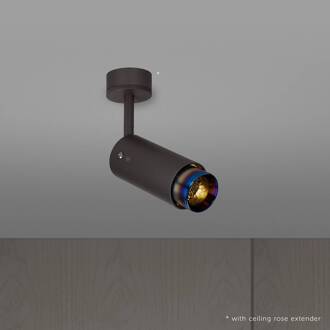 Exhaust Spot flex grafiet/gebrand grafiet, staal gebrand