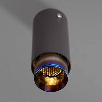 Exhaust Surface fix grafiet/gebrand grafiet, staal gebrand