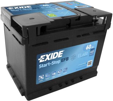 Exide Accu Start-Stop EFB EL600 60 Ah