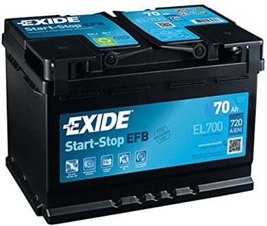 Exide Accu Start-Stop EFB EL700 70 Ah