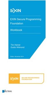 EXIN Secure Programming Foundation - Workbook - Boek Tim Hemel (9401802505)