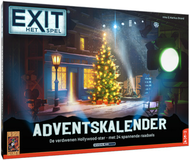 Exit: adventskalender: de verdwenen hollywood-ster - breinbreker