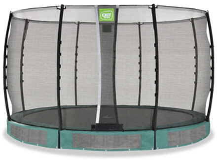 EXIT Allure Classic inground trampoline ø366cm - groen