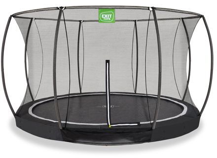 Exit Black Edition Inground Trampoline Ø366cm - Zwart