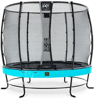 EXIT Elegant Premium Trampoline Ø 253 cm met Deluxe Veiligheidsnet Blauw