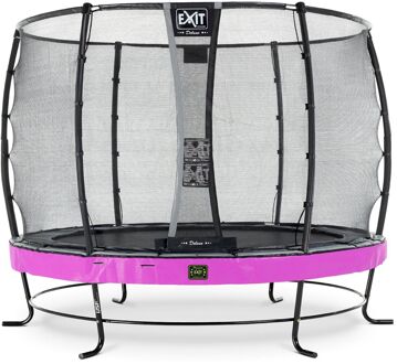 EXIT Elegant Premium Trampoline Ø 305 cm met Deluxe Veiligheidsnet Paars