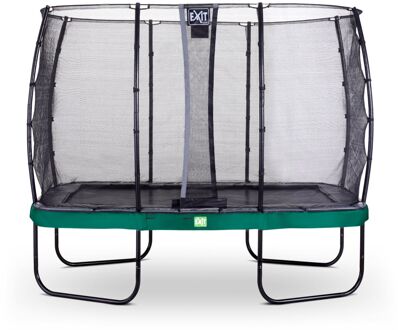 EXIT Elegant Trampoline 214 x 366 cm met Economy Veiligheidsnet Groen