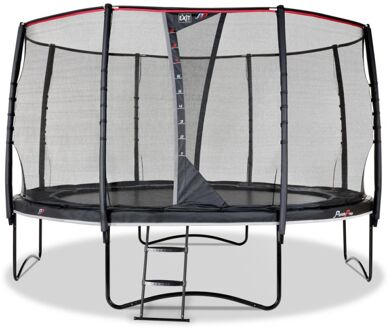 EXIT PeakPro Trampoline met Veiligheidsnet - 427 cm - Zwart