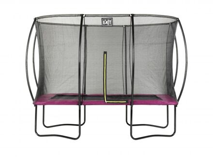 EXIT Silhouette Trampoline 214 x 305 cm met Veiligheidsnet Roze