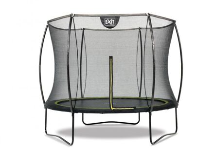 EXIT Silhouette Trampoline Ø 244 cm met Veiligheidsnet Zwart
