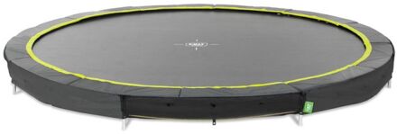 EXIT Sports Trampoline Silhouette - Inground - 366 cm - Zwart