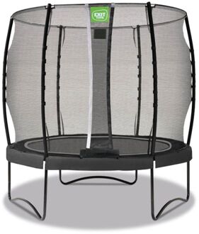 EXIT Trampoline Allure Classic met Veiligheidsnet - 253 cm - Zwart