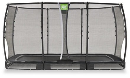 EXIT Trampoline Allure Premium met Veiligheidsnet - Inground - 366 x 214 cm - Zwart