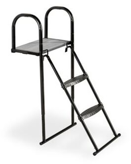 EXIT Trampoline platform met ladder - EXIT - 99 x 41 cm (maat L) Zwart
