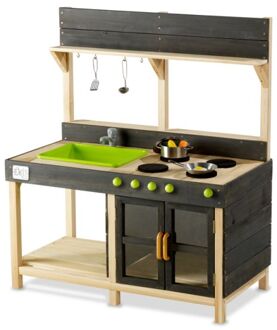 EXIT Yummy 200 houten speelgoed buitenkeuken - naturel Beige