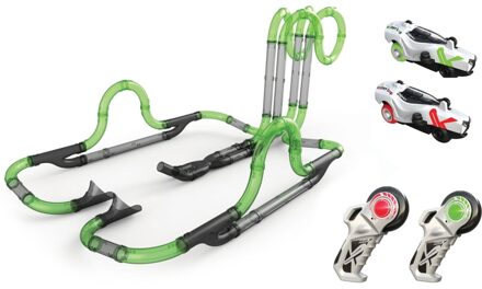 Exost Loop Super Deluxe 3d Racebaan Set + Raceauto's Groen