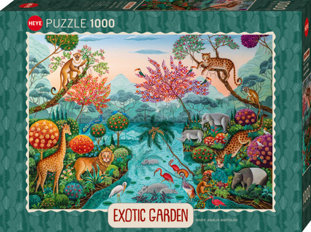 Exotic Garden - Lagoon Paradise Puzzel (1000 stukjes)