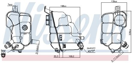 Expansietank, koelvloeistof 996157