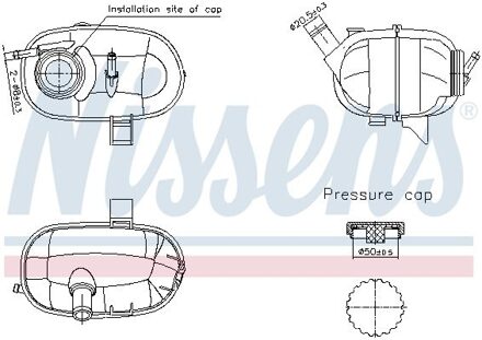 Expansietank, koelvloeistof 996339