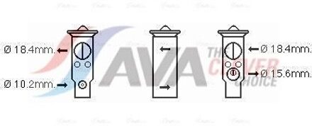 Expansieventiel, airconditioning TO1710