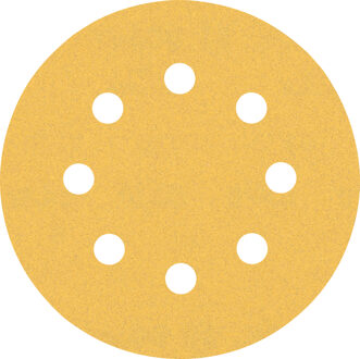 Expert C470 schuurpapier voor excenterschuurmachines 115 mm, 8 gaten, K60/120/240 6-delig - 2608900802