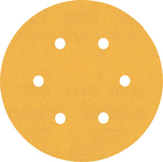 Expert C470 schuurpapier voor excenterschuurmachines 150 mm, 6 gaten, K220 50-delig - 1 stuk(s) - 2608901123