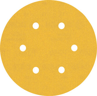 Expert C470 schuurpapier voor excenterschuurmachines 150 mm, 6 gaten, K240 5-delig - 2608900819