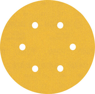 Expert C470 schuurpapier voor excenterschuurmachines 150 mm, 6 gaten, K240 50-delig - 1 stuk(s) - 2608900923