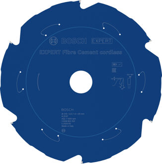 EXPERT Fibre Cement cordless-Cirkelzaagblad | 216 x 2/1,4 x 30 mm | T6 - 2608902202