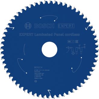 EXPERT Laminated Panel cordless Cirkelzaagblad | 190 x 2,1/1,4 x 30 mm | T60 - 2608902128