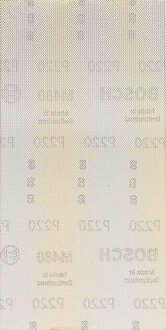 Expert M480 schuurnet voor vlakschuurmachines 115 x 230 mm, K220 - 10 stuk(s) - 2608900766