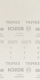 Expert M480 schuurnet voor vlakschuurmachines 115 x 230 mm, K320 - 1 stuk(s) - 2608900774