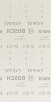 Expert M480 schuurnet voor vlakschuurmachines 115 x 230 mm, K400 - 10 stuk(s) - 2608900769