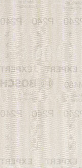 Expert M480 schuurnet voor vlakschuurmachines 93 x 186 mm, K240 - 10 stuk(s) - 2608900749