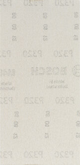 Expert M480 schuurnet voor vlakschuurmachines 93 x 186 mm, K320 - 1 stuk(s) - 2608900750