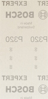 Expert M480 schuurnet voor vlakschuurmachines 93 x 186 mm, K320 - 1 stuk(s) - 2608900759