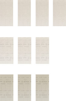 Expert M480 schuurnetset 115 x 230 mm 10-delig - 1 stuk(s) - 2608901207