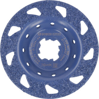 EXPERT Multi Material carbide Slijpkop medium | plat | X-LOCK | 115 mm | 22,23 mm - 2608901685