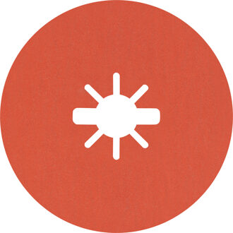 Expert R782 X-LOCK keramische prisma-fiberschijf 125 mm, 22,23 mm, K120 - 1 stuk(s) - 2608621811