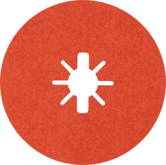 Expert R782 X-LOCK keramische prisma-fiberschijf 125 mm, 22,23 mm, K60 - 1 stuk(s) - 2608621809