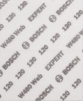 EXPERT Schuurvel Web W480 115 x 140 mm, G120, 2x - 2608902381