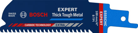Expert 'Thick Tough Metal' S 555 CHC reciprozaagblad 1 stuk - 1 stuk(s) - 2608900364