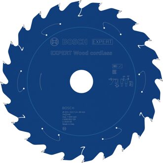 EXPERT Wood cordless Cirkelzaagblad | 210 x 2/1,4 x 30 mm | T24 - 2608902159